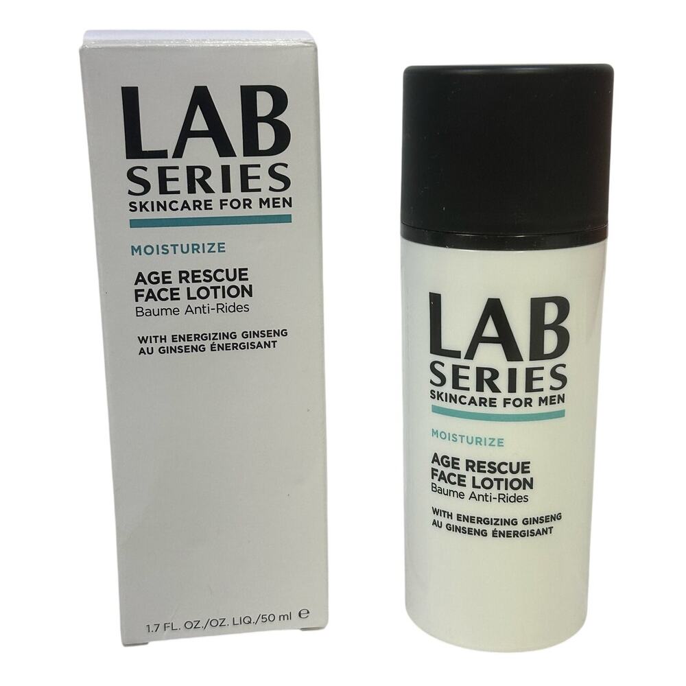 Lab Series Age Rescue Face Lotion for Men w/Energizing Ginseng 1.7 fl oz/50 ml